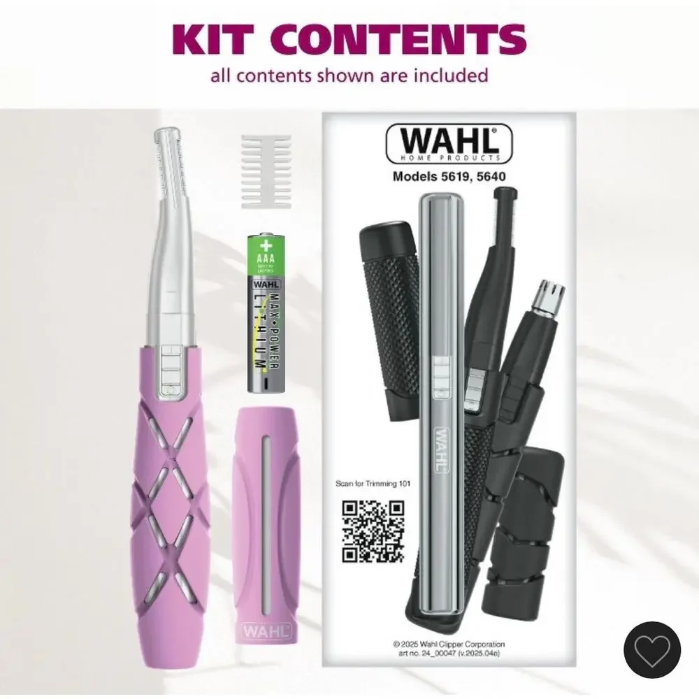 Wahl Be Radiant Facial Trimmer